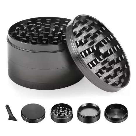 Mini Herb Grinder - Metal 4 Layers 63mm